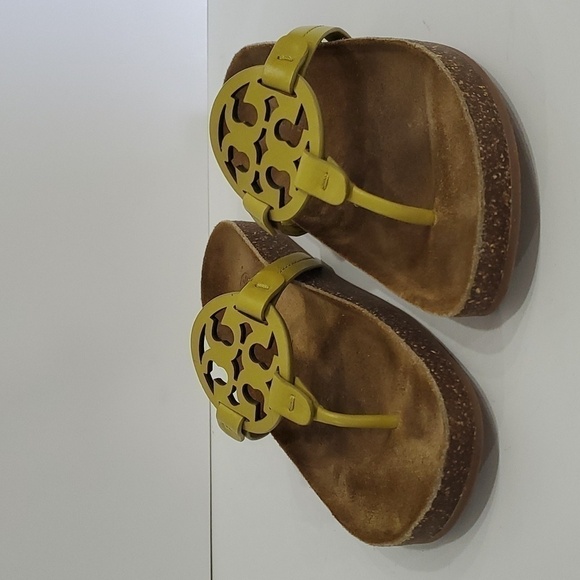 TORY Burch Lemon Lime sandals size 8 - Picture 1 of 8